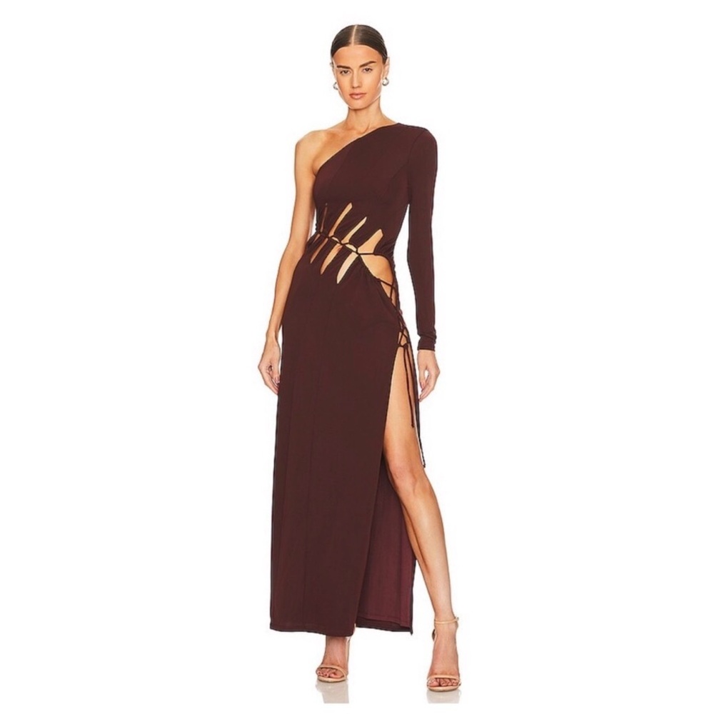 NBD Antonia Maxi Dress, Size S 🤎